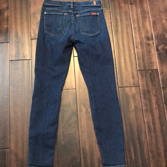 7 seven for all mankind Skinny jeans 👖 - Picture 7 of 8
